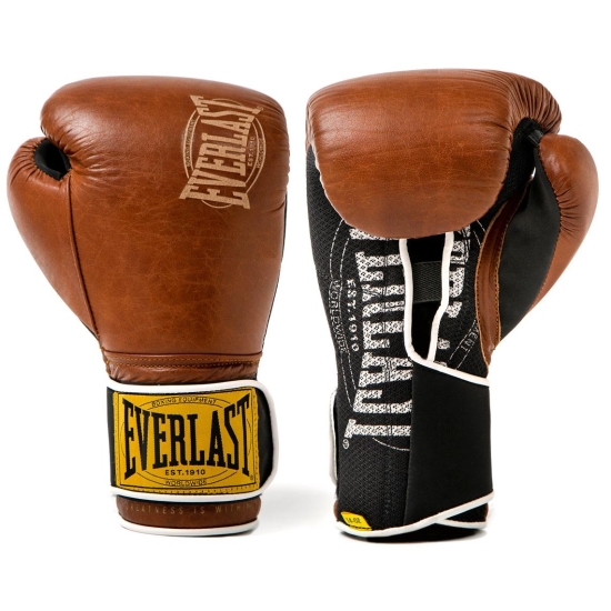 Gants de Boxe d'entrainement EVERLAST 1910 CLASSIC Marron vintage